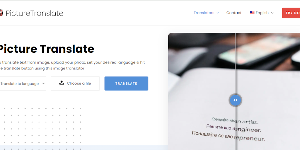 Picture Translate - Translate Image Text Online For Free