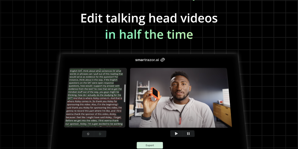 Smartrazor - Edit YouTube videos faster and easier