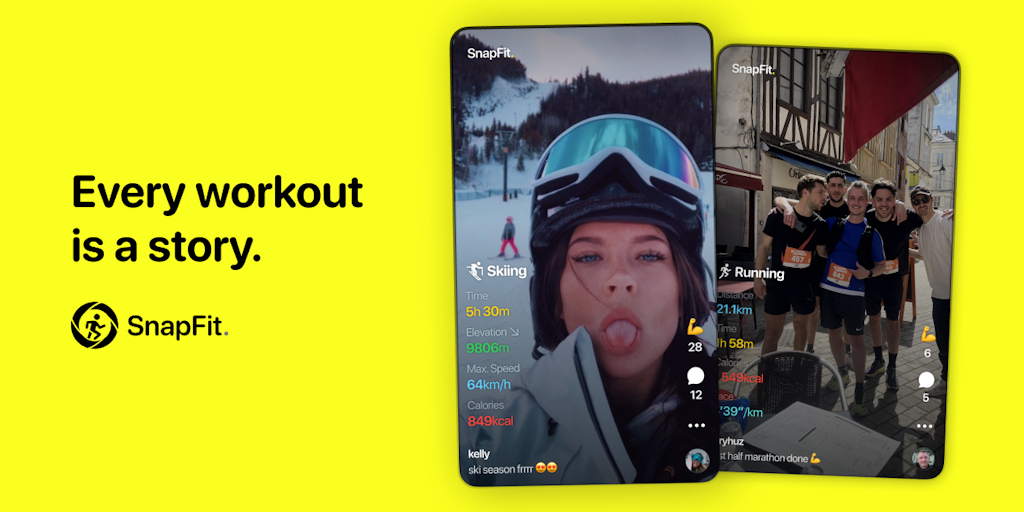 SnapFit - Turn Your Fitness Journey into Stories