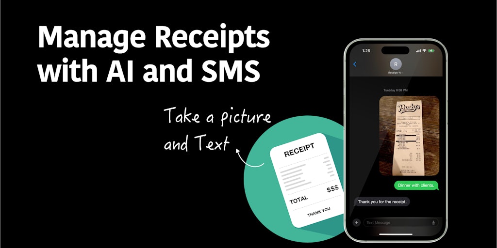 Receipt-AI - Simplify Receipt Management with AI and SMS