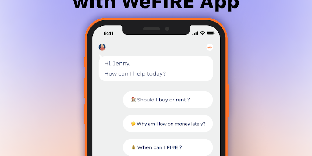 WeFIRE - Your AI-Powered Personal Finance Copilot