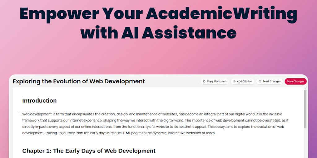 Edde AI: Assistance d'écriture académique avec IA