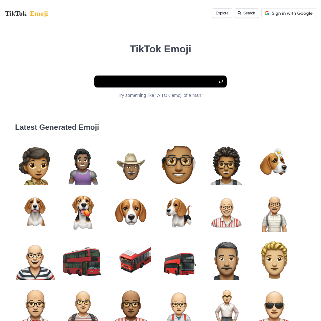 TIKTOKEMOJI.COM - Gerador de Emoji para TikTok