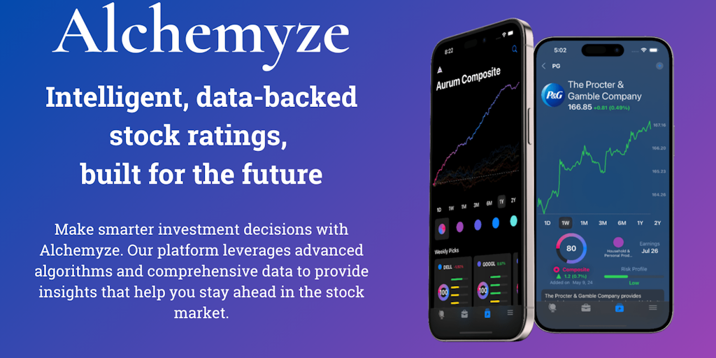 Alchemyze: AI 股票分析 - 4000 多隻股票的 Aurum 評分