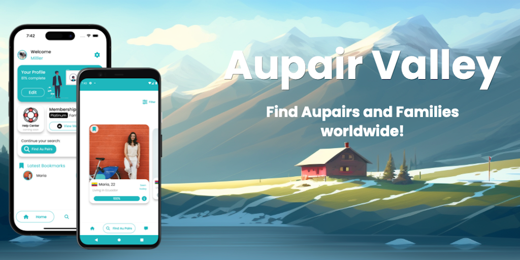 Aupair Valley - Au ペアーとファミリーを繋ぐ無料アプリ