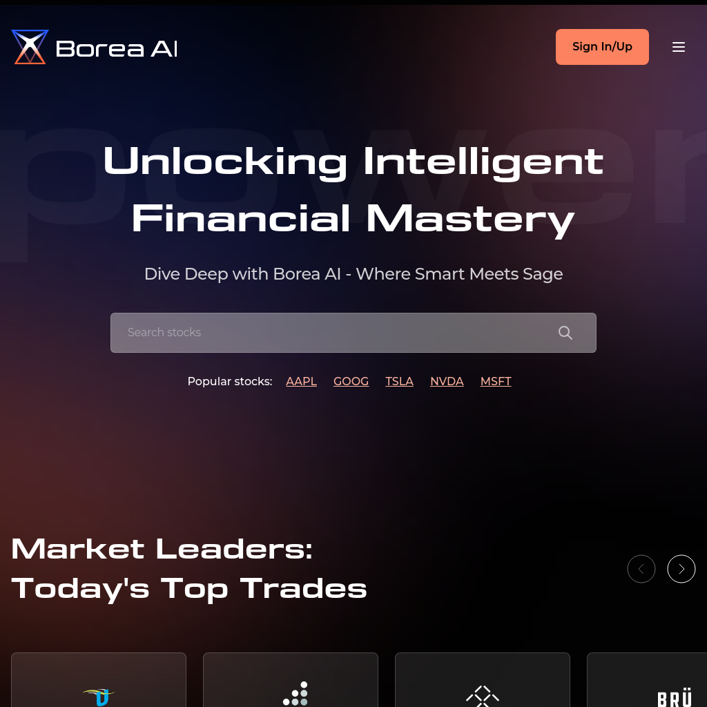Borea AI | Desbloquea el Dominio Financiero Inteligente