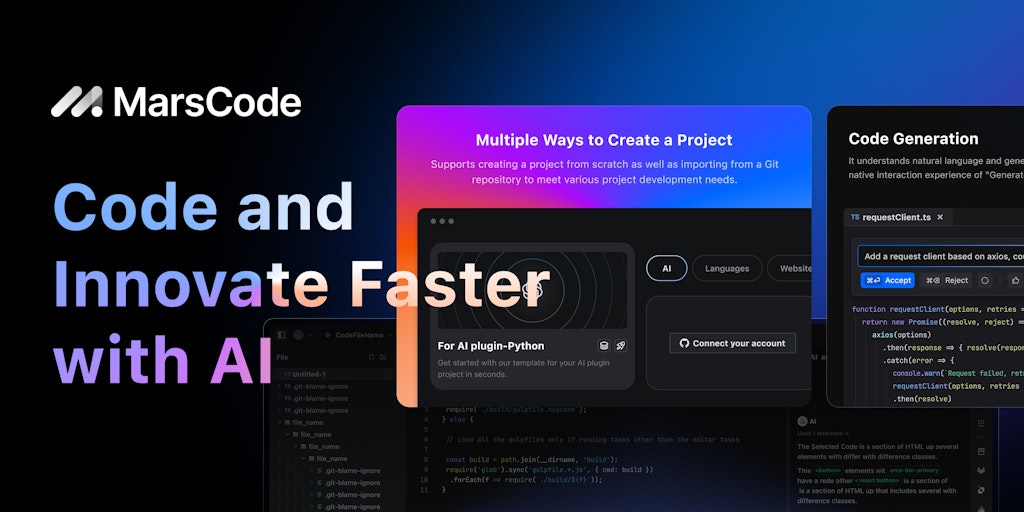 MarsCode - GPT4-powered Cloud IDE & Extensions