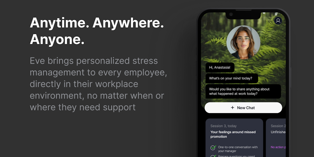 Eve Coach: AI para gerenciar o estresse no trabalho