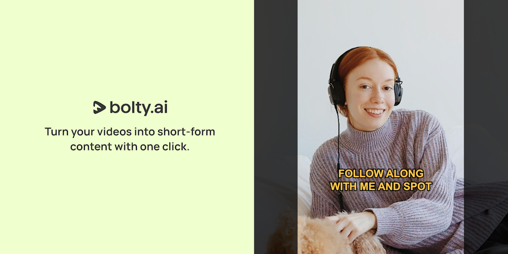 Bolty.ai - AI Video Editing Made Easy