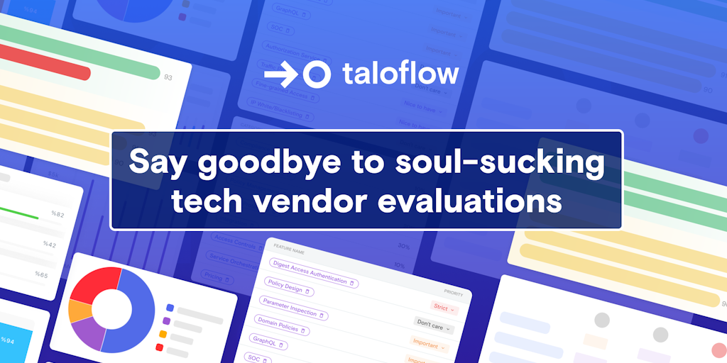 Taloflow | 클라우드 및 소프트웨어 선택 10배 빠르게