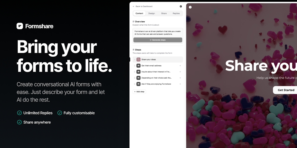 Share Your Thoughts with Formshare - We Love Feedback 😍
