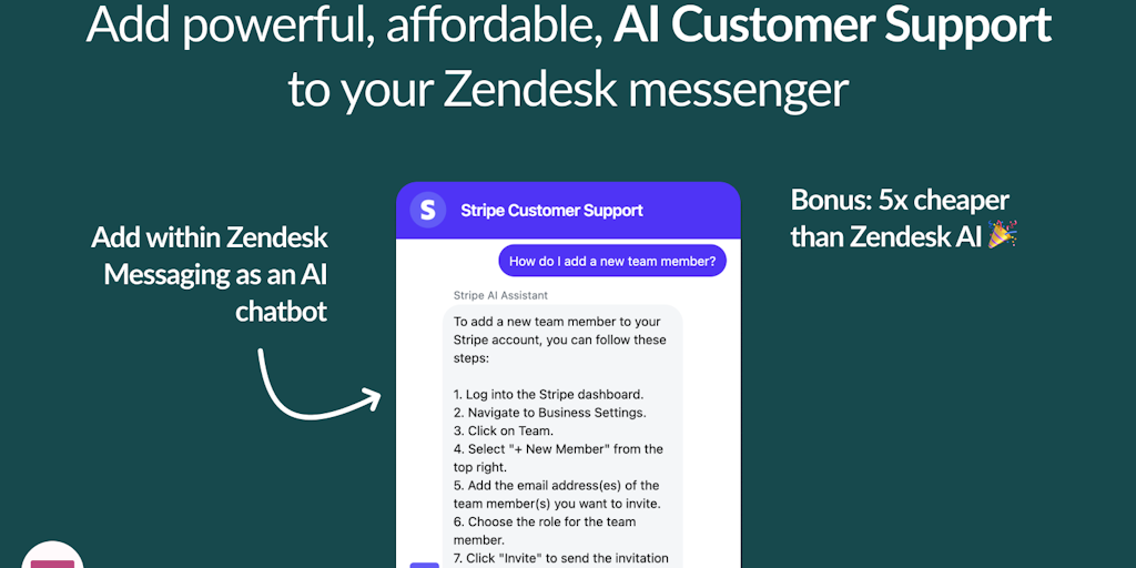 Дешевая альтернатива Zendesk AI - My AskAI