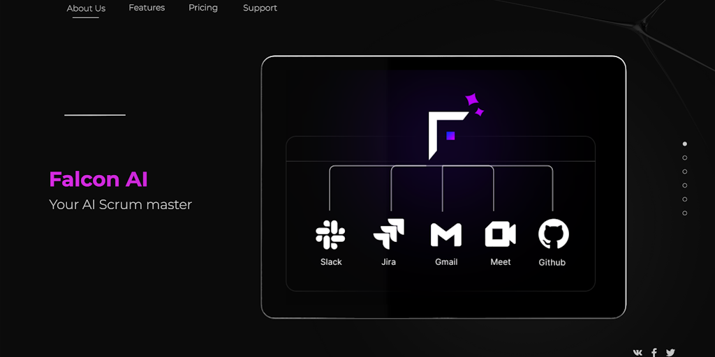 Falcon AI - Your AI Scrum Master | Get Real-Time Updates and Streamline Productivity