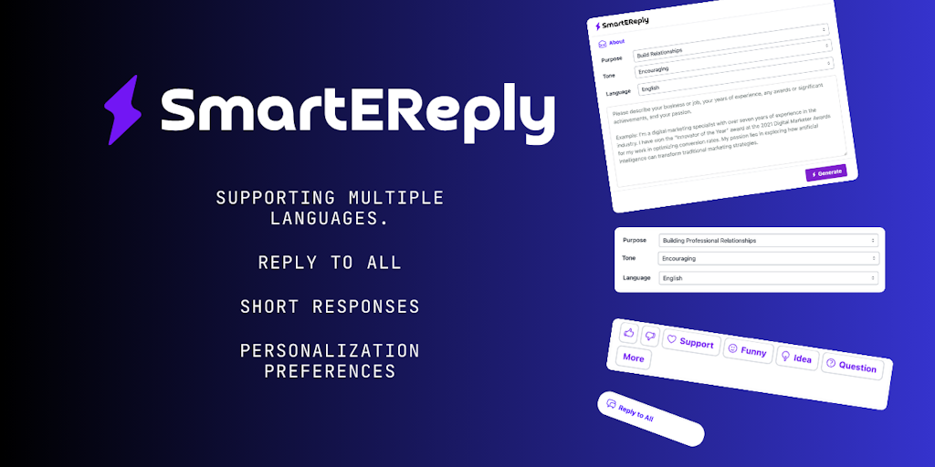 SmartEReply: Elevate Your LinkedIn Engagement with AI