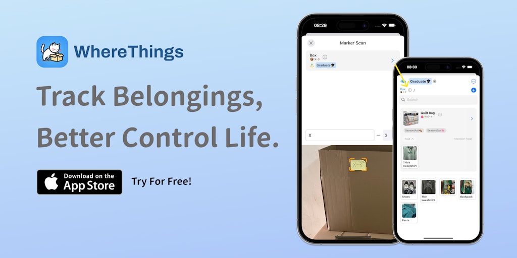 WhereThings - Item Organizer on the App&nbsp;Store