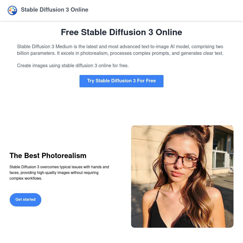 Free Stable Diffusion 3 Medium Online