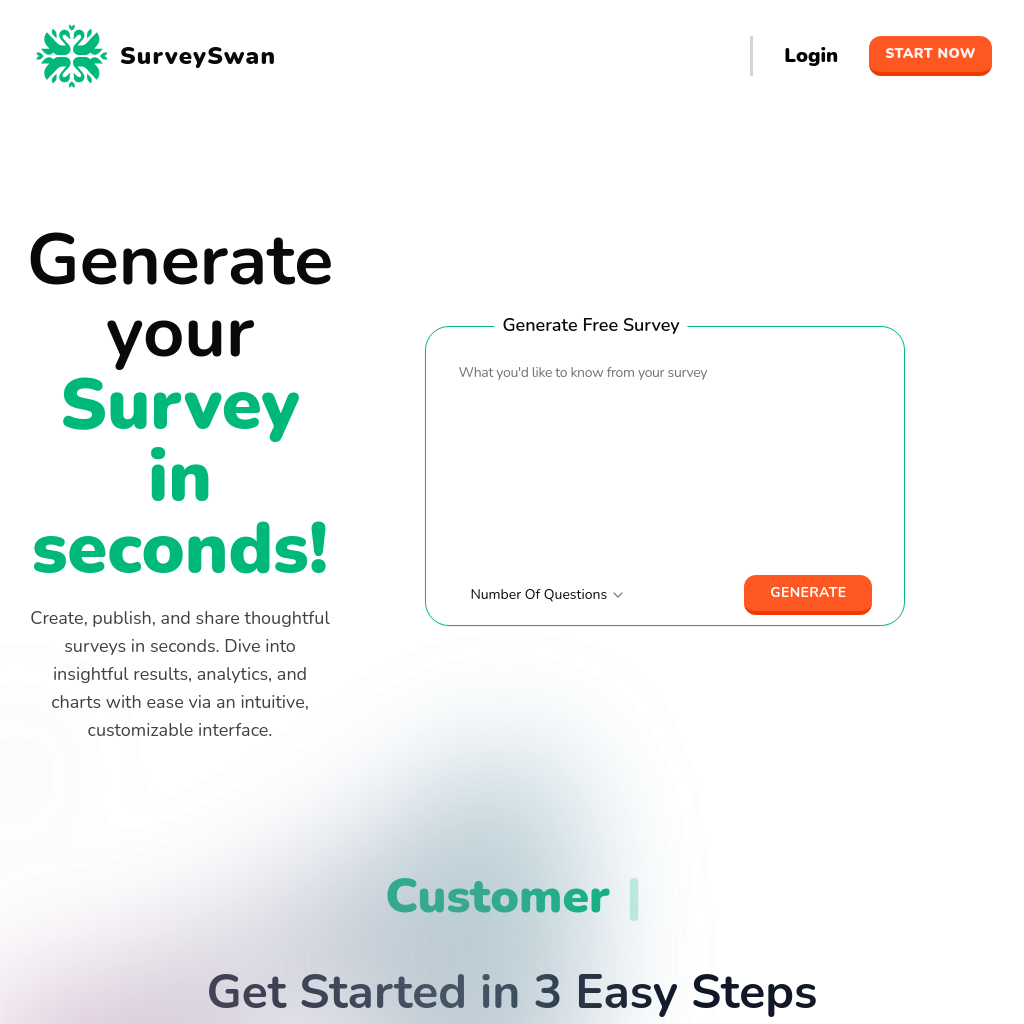 SurveySwan | Smart Surveys, for the rest of us