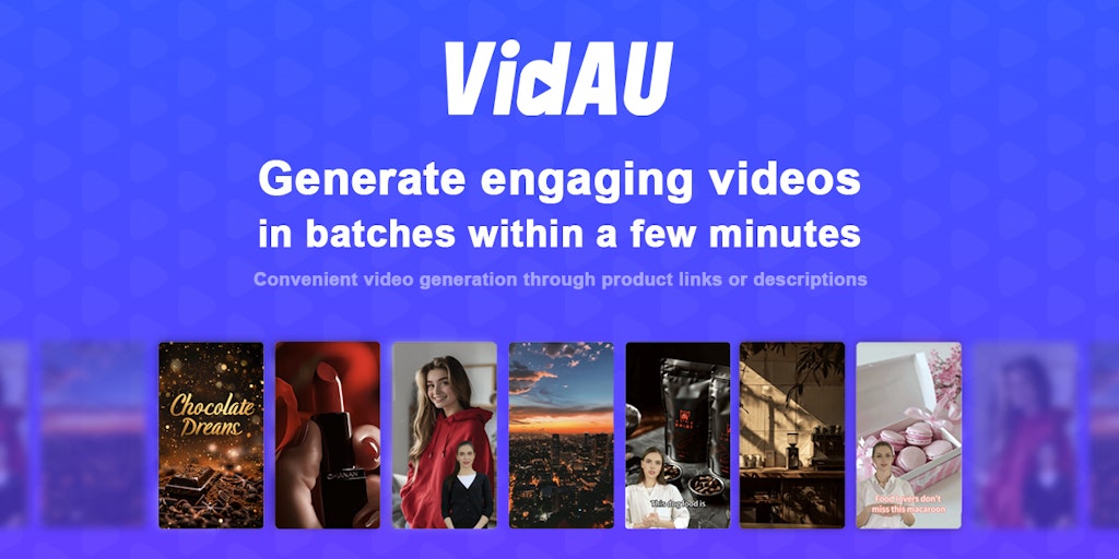 VidAU - Générateur de Vidéo IA