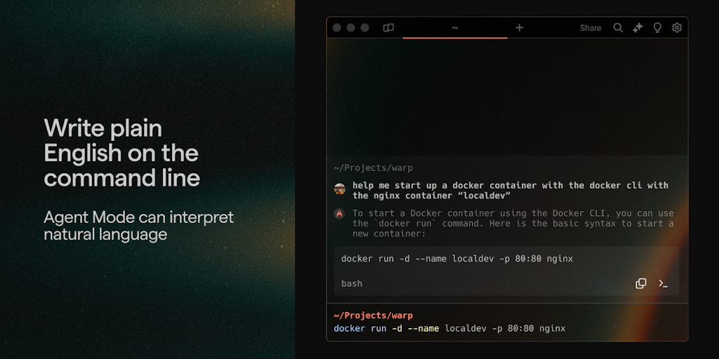 Warp: Your terminal, reimagined - Boost Productivity with AI