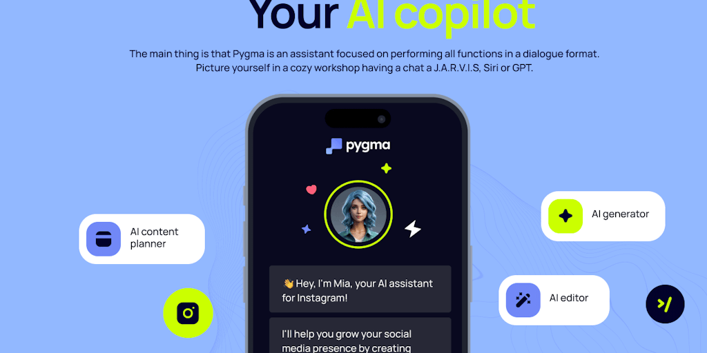 Pygma - Gestionnaire de réseaux sociaux avec IA personnel