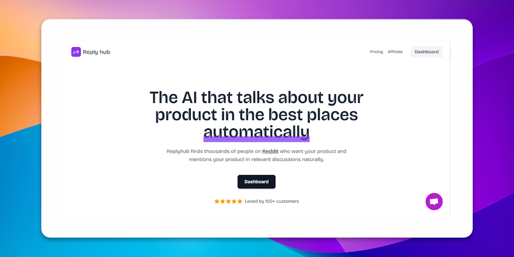 Replyhub - AI-Powered Reddit Marketing Automation