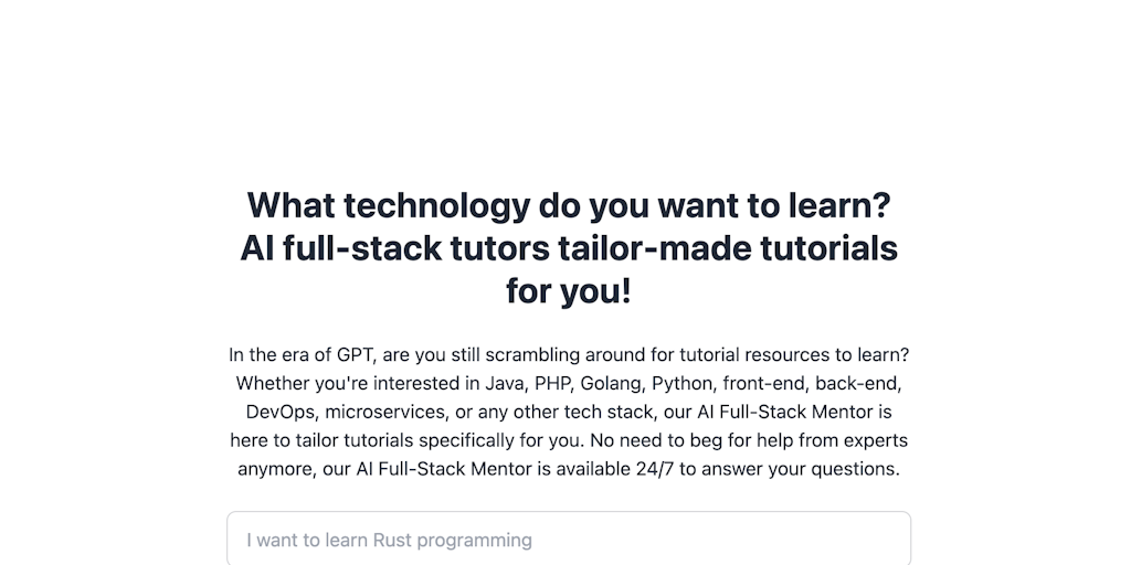 Study with GPT - AI-Powered Full-Stack Learning Hub