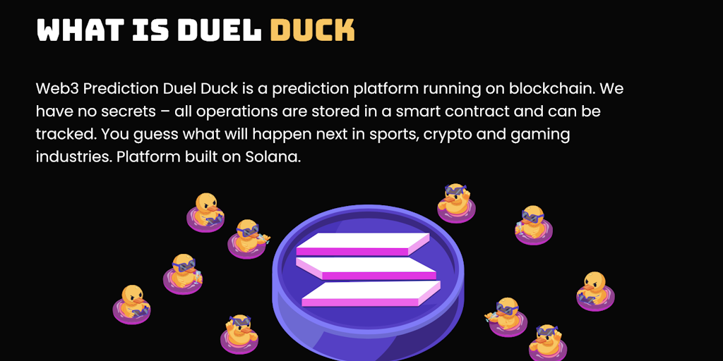 Duel Duck - Predict the Future in crypto, sports, and gaming