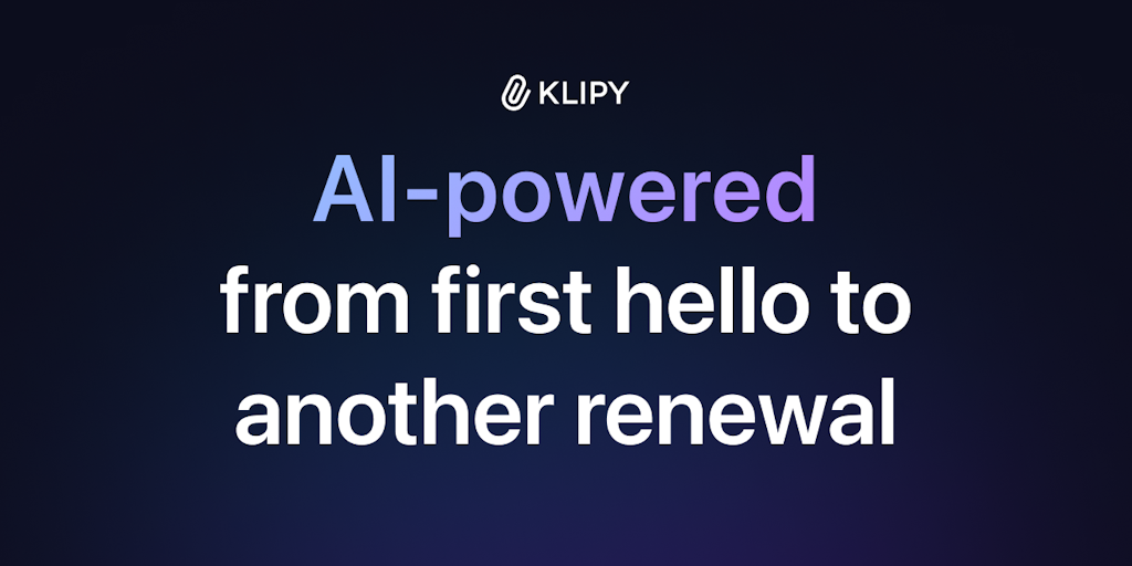 Klipy: CRM que funciona para você