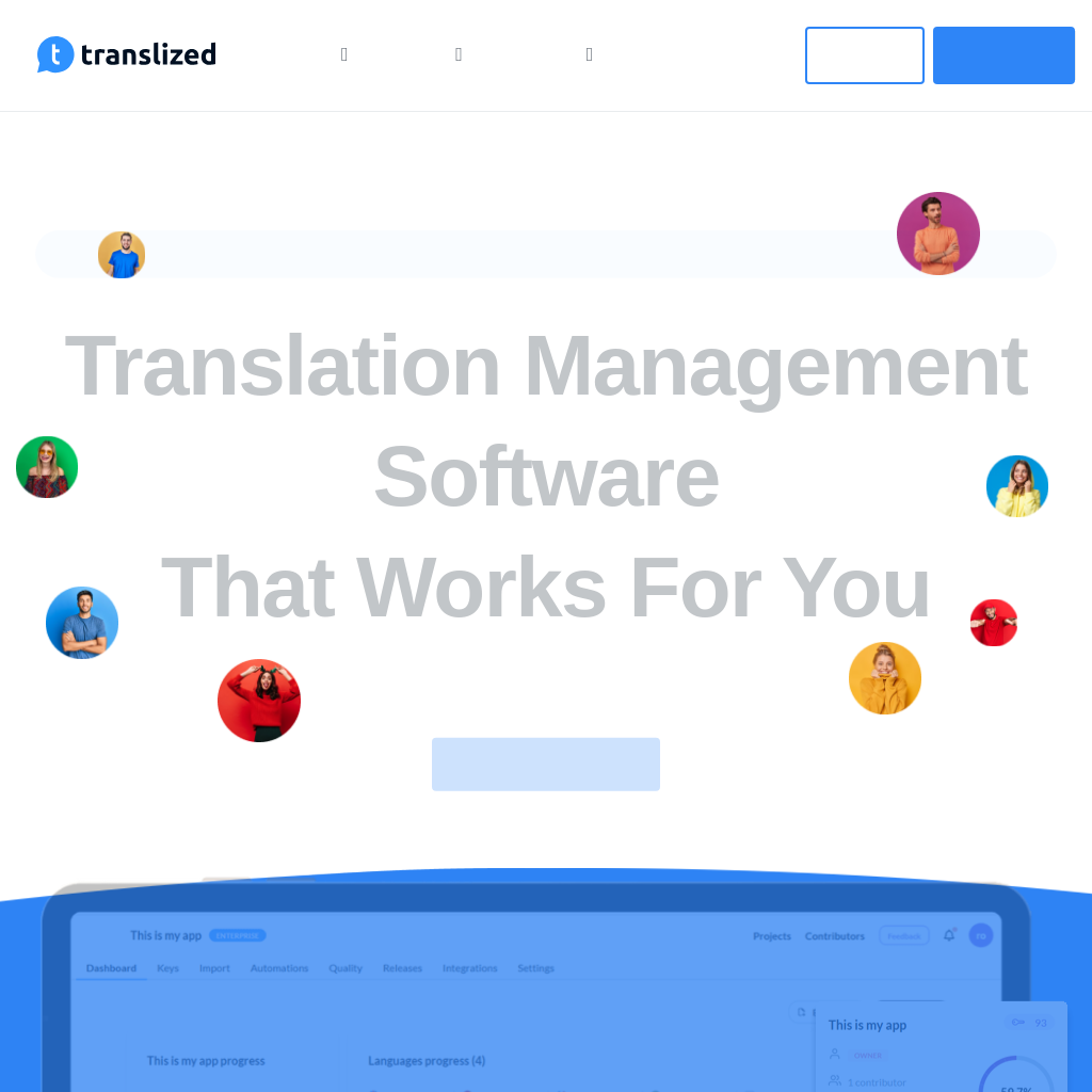 Translized - AI Software Localization Platform