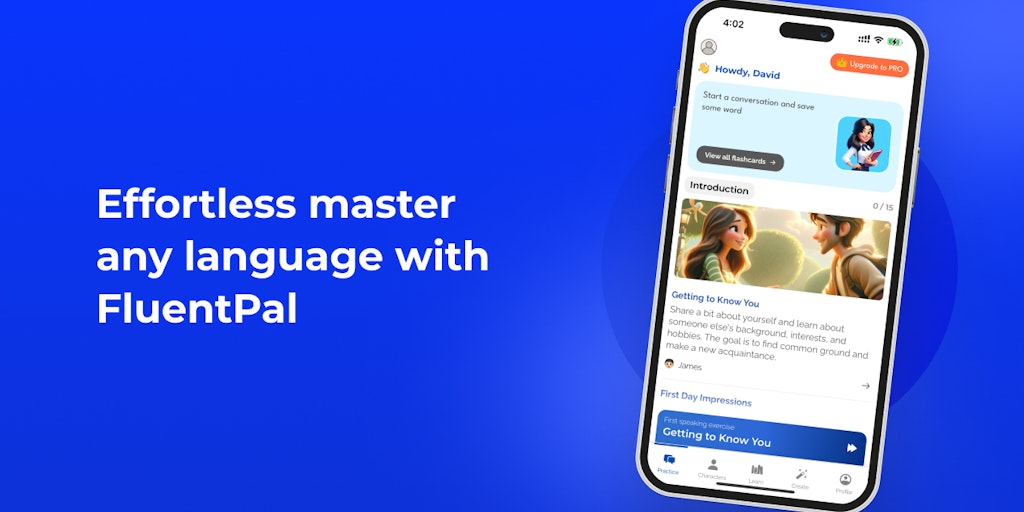 FluentPal - Learn a Foreign Language with AI