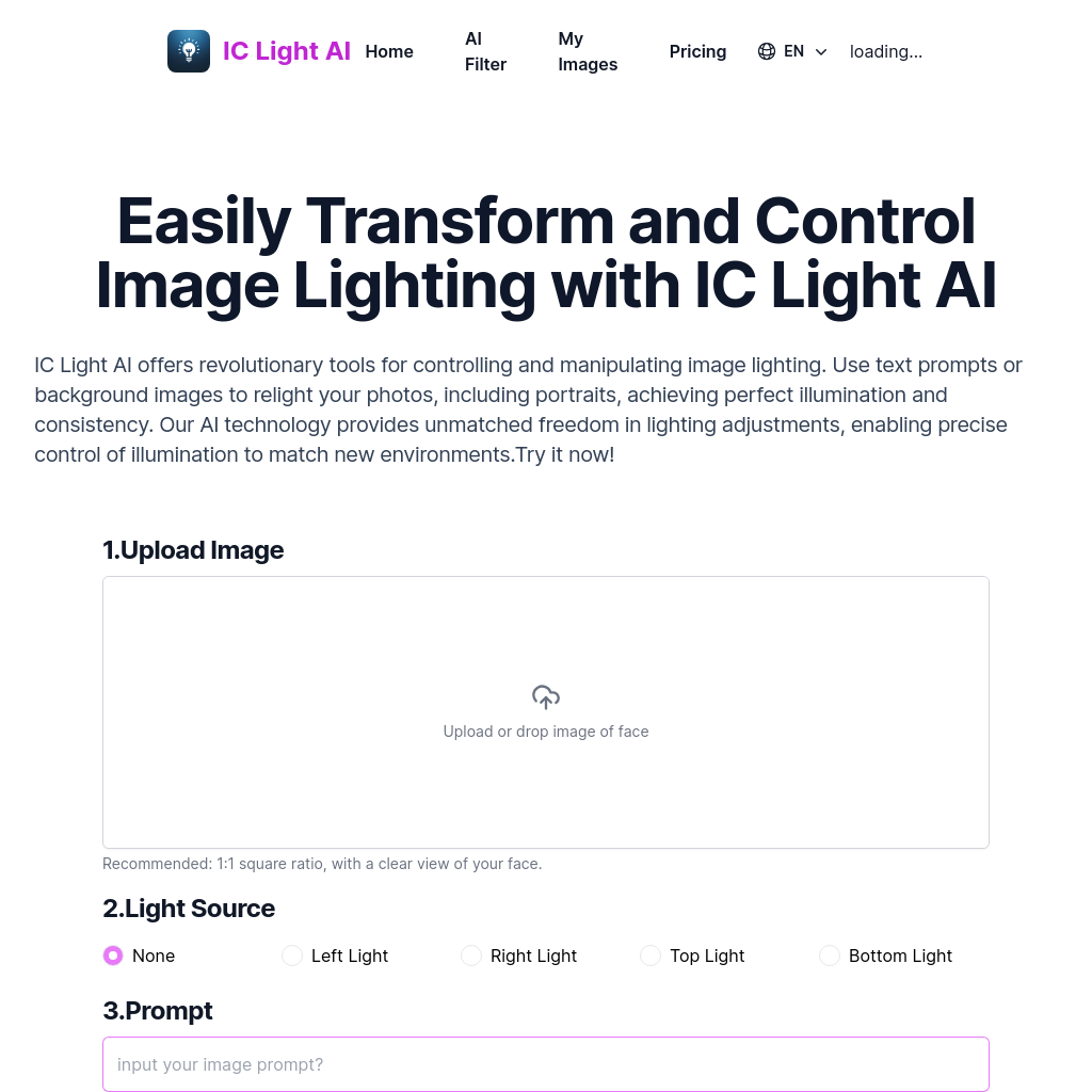 IC Light AI: Free Online AI Images Imposing Consistent Light