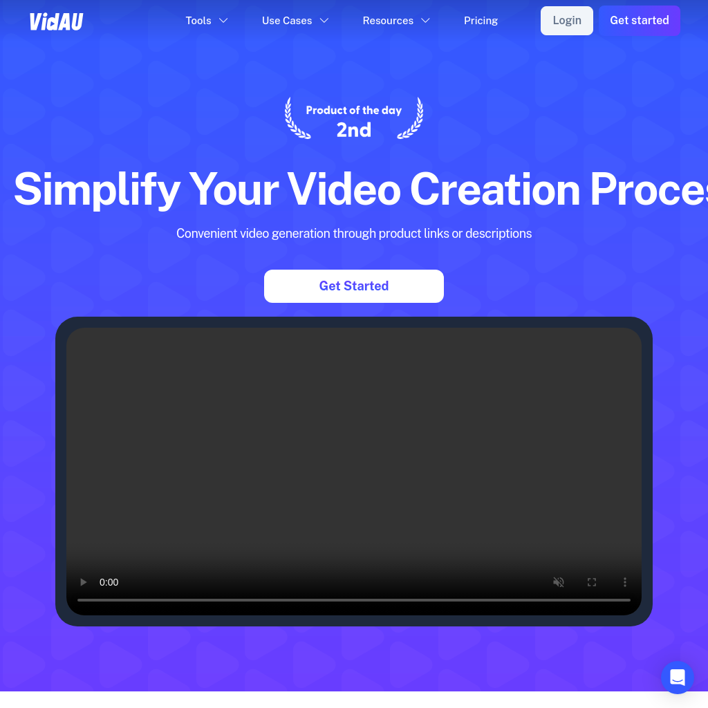 VidAU - Generador de Videos con IA para Creación Global