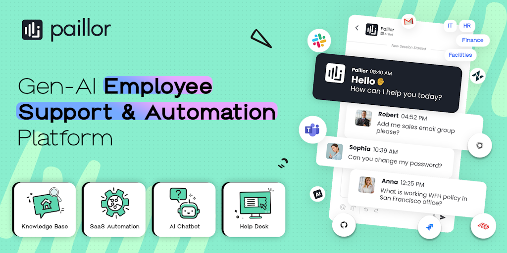 Paillor - Employee Support & Automation Platform