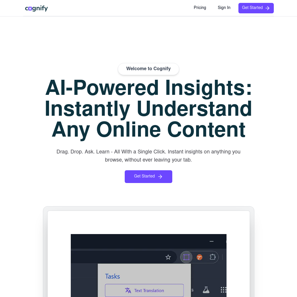 Cognify Insights - Your AI-Powered Research Assistant
