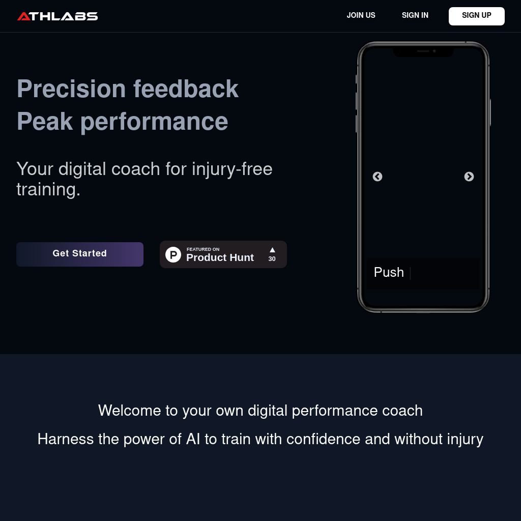 Athlabs - Dein AI Performance Coach für verletzungsfreies Training