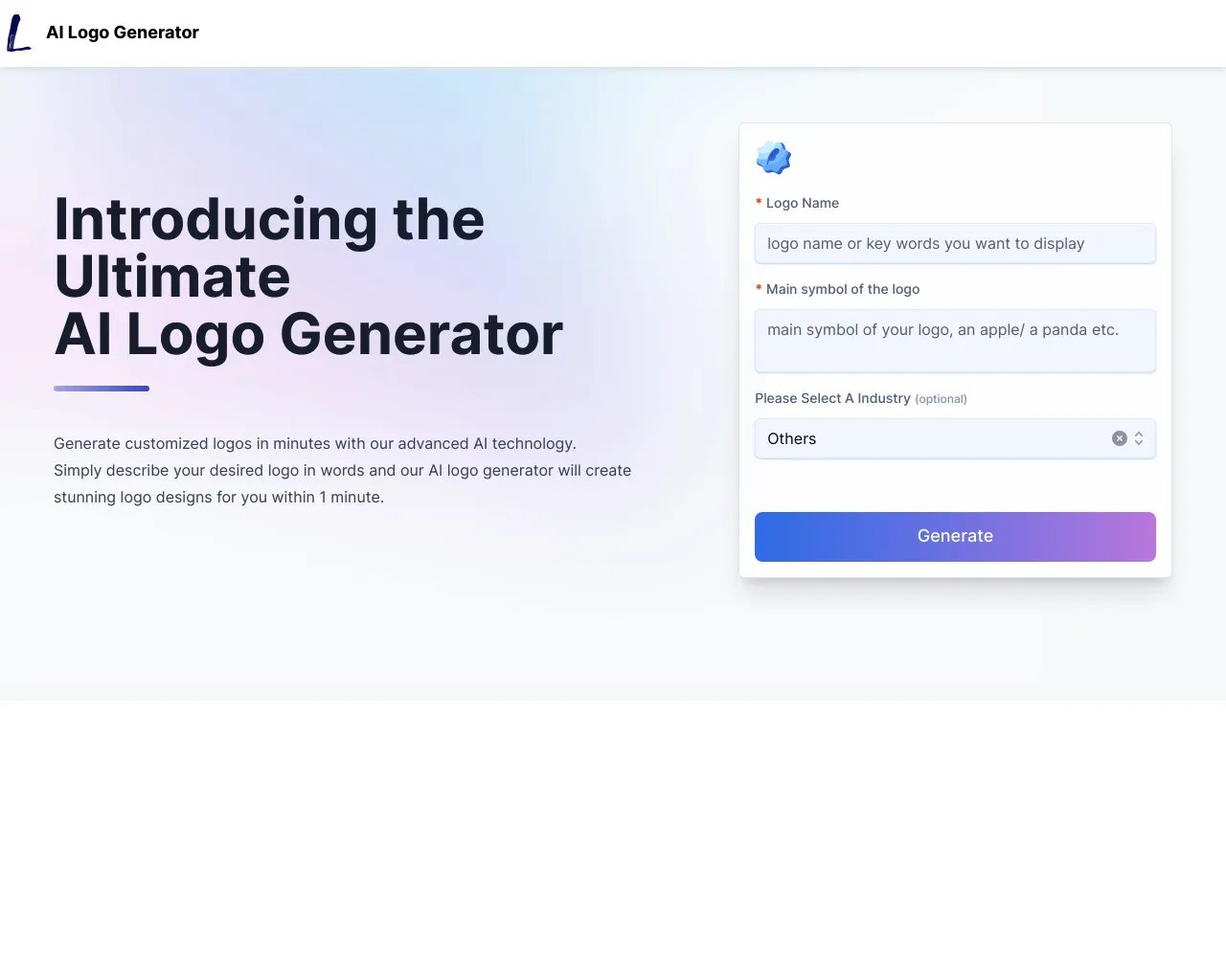 Logo AI - Création de logo gratuite en ligne