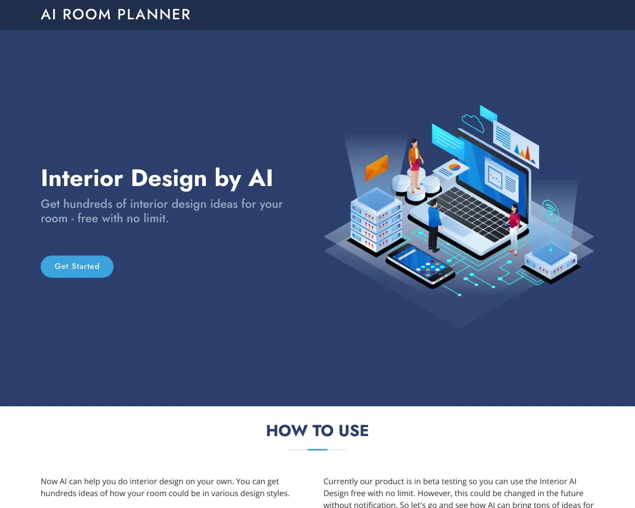 AI 房間規劃工具 - AIroomplanner