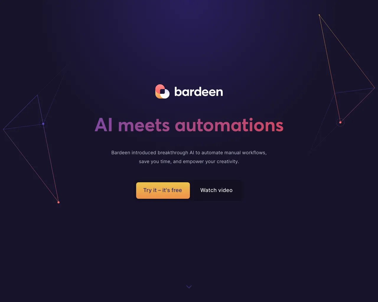 Bardeen AI: 自動化工作流程任務軟體