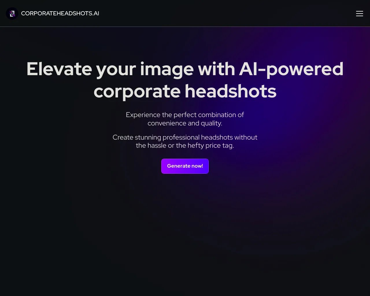 HeadshotPro: Generador de Fotos de Perfil con IA #1