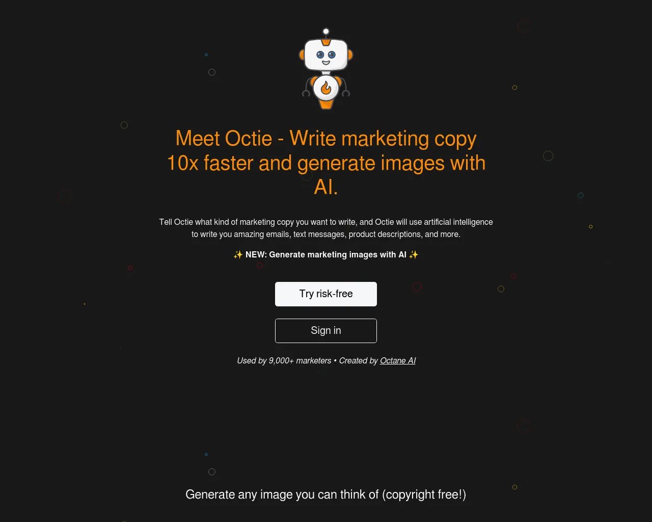 Octie.ai: Asistente de marketing de comercio electrónico con IA