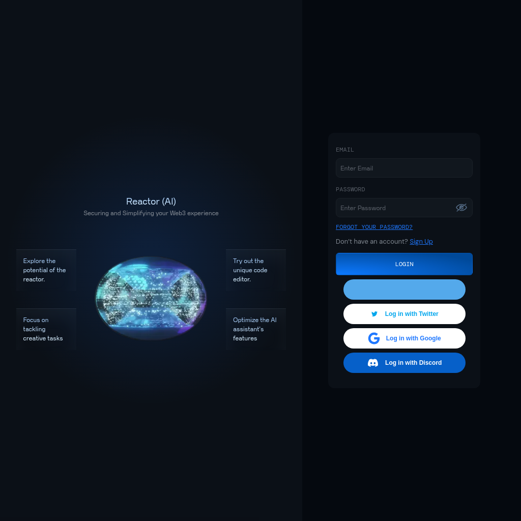 Reactor Chat AI - Обеспечение и Упрощение вашего Web3 опыта