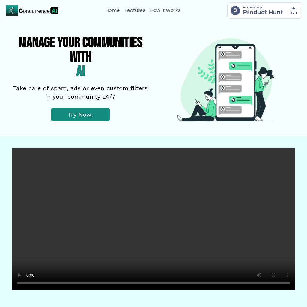 Concurrence AI - Community Management with AI | Concurrence.ai