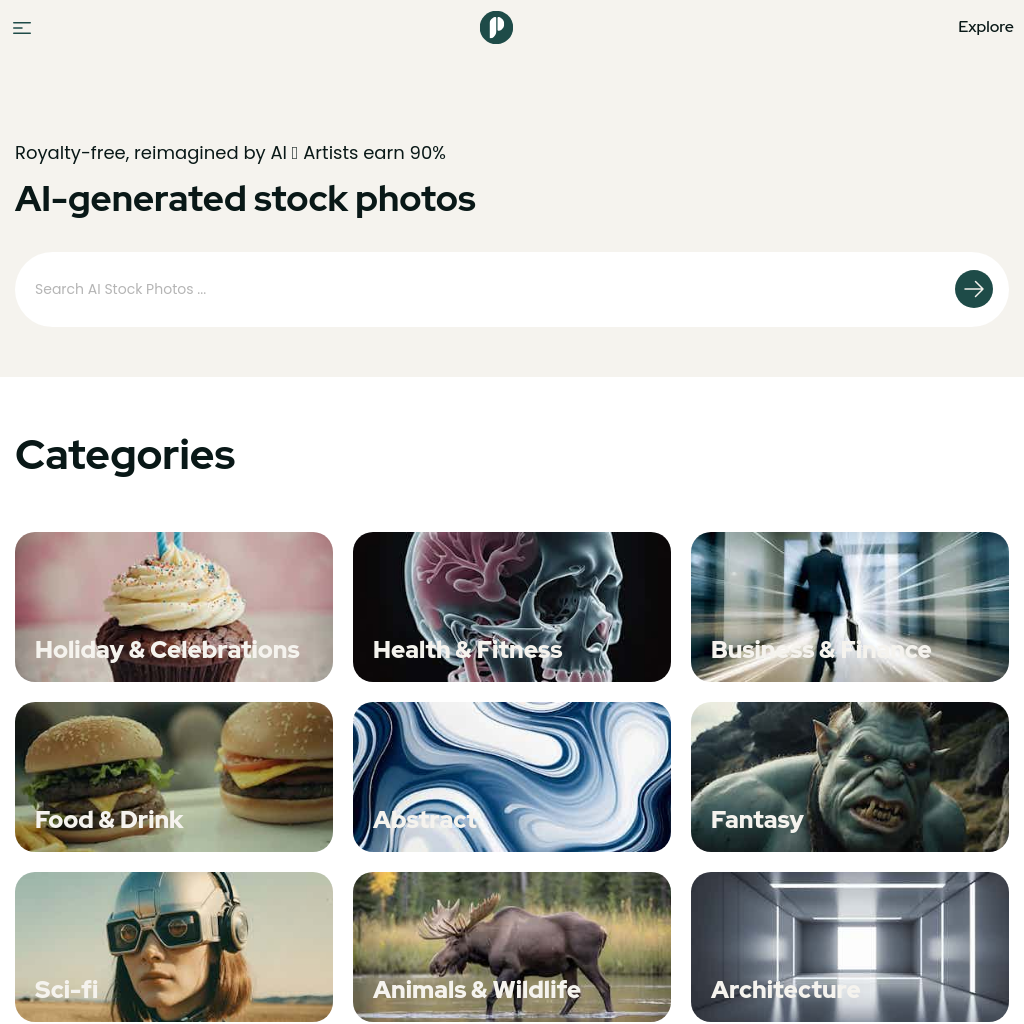 Home of AI Stock Images