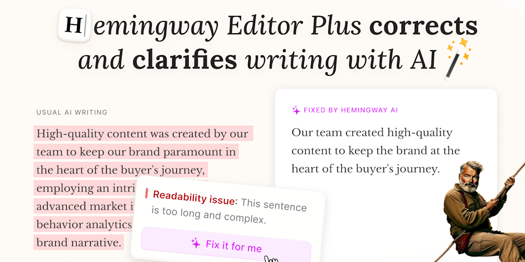 Hemingway Editor - Mejora tu Escritura sin AI