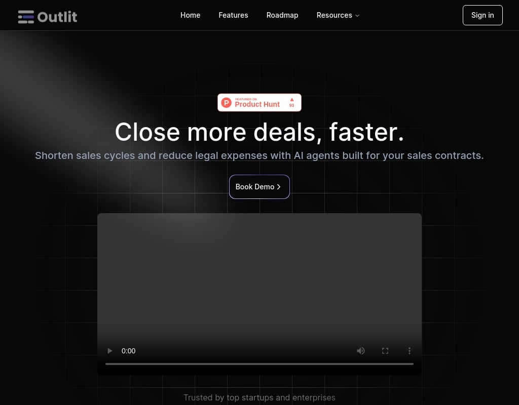 Outlit - AI Agents for Sales Contracts | Close More Deals Faster