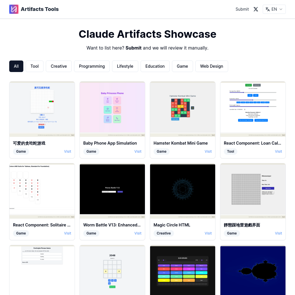 Claude Artifacts: AI-Powered Tools for Creative Tasks - Artifacts Tools