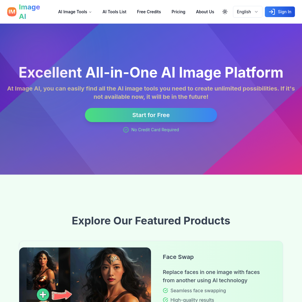 Image AI - AI Image Tools for Unlimited Possibilities