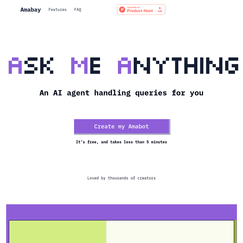 Amabay - Your AI Assistant for Answering Queries