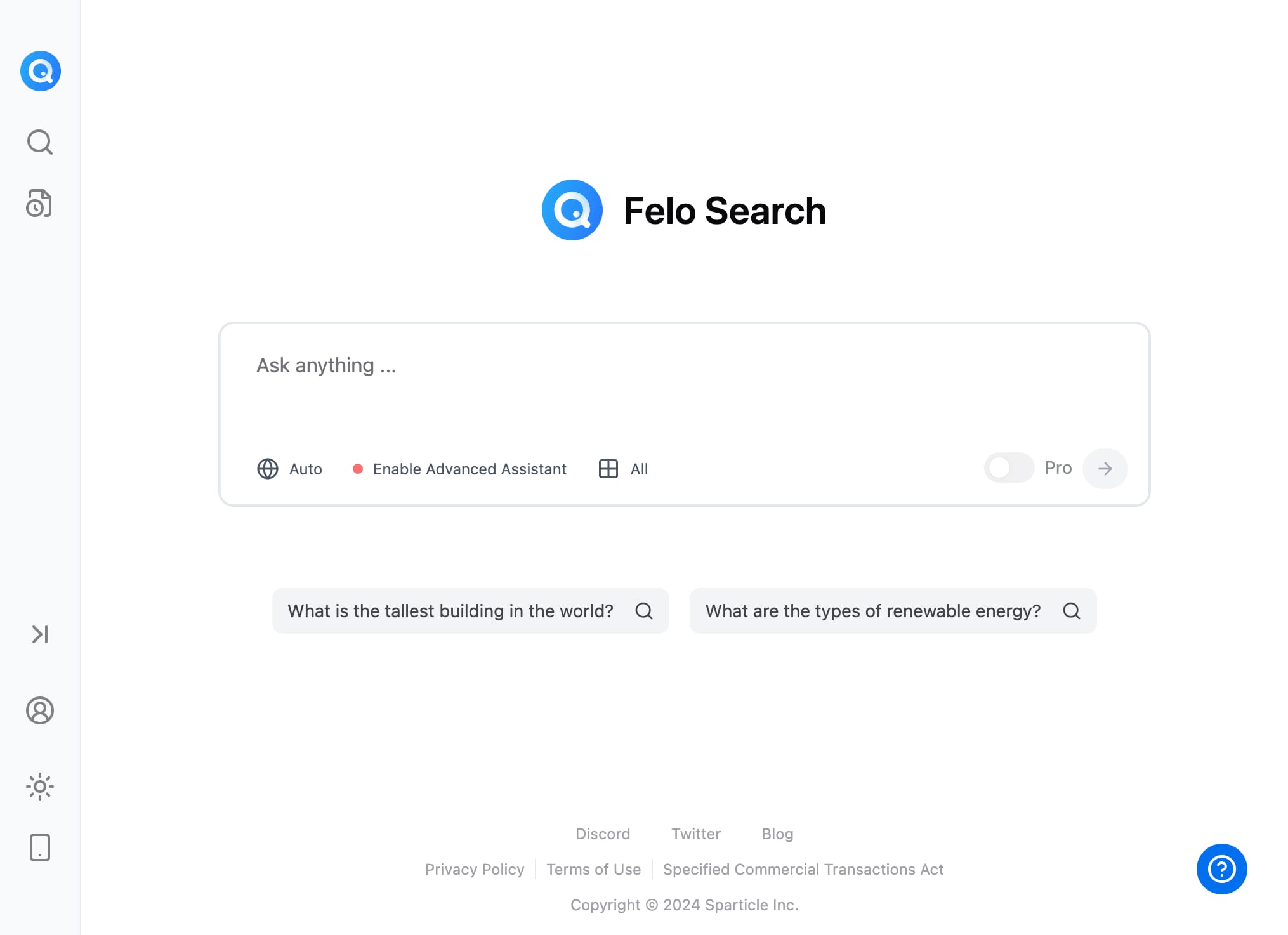 Felo Search - Ваш бесплатный ИИ поисковик