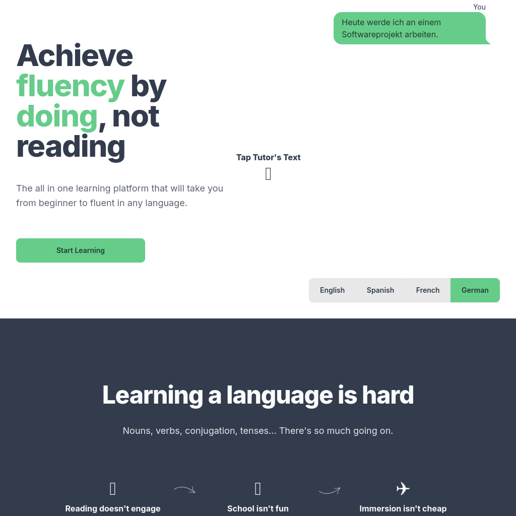 Foreign Fluent - Achieve Fluency Faster with Real Conversations